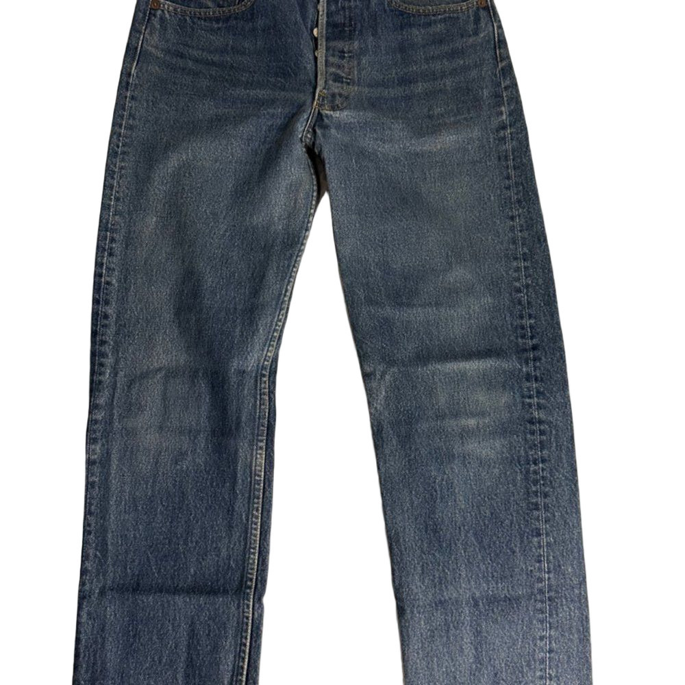 Levis 501 Denim from late 1980s Waist 30 Inseam 28 inches